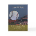 Ball Park 10th Birthday Grandson Card by Firecrackinmama Ball Park 10th Birthday Grandson Card