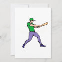 Ball Player Swinging