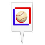 Ball.png blanco y azul rojo figuras para tartas