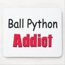 Ball Python Addict mousepads by AnimalShirts Ball Python Addict mousepads