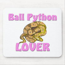 Ball Python Lover mousepads by AnimalShirts Ball Python Lover mousepads
