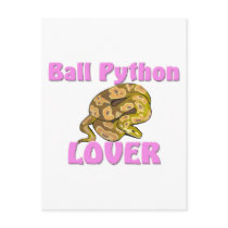 Ball Python Lover postcards