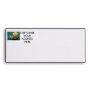 Ball python picture with orange rose green back envelope