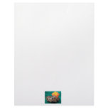 Ball python picture with orange rose green back custom letterhead