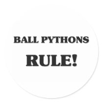 Ball Pythons Rule stickers