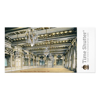 Ball Room Photo Card by timeshutter