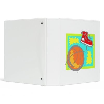 Ball & Shoes Vinyl Binders by shopaholicchick