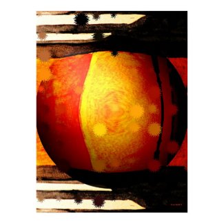 BallAbstract print