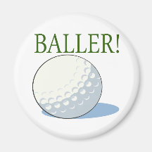 Baller Refrigerator Magnets
