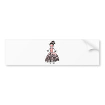 ballerina 1 bumper stickers by gabrielmas22 ballerina 1 bumper stickers