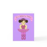 Ballerina / Ballet Party Invitation Cards