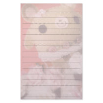 Ballerina Bear stationery