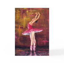 "Ballerina" (Blank Card)