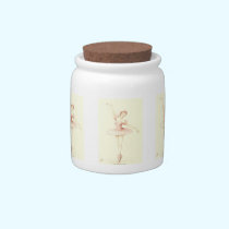 Ballerina candy jars