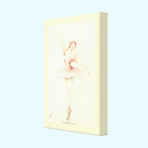 Ballerina canvas prints