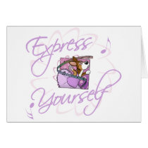 Ballerina Corgi cards by MenagerieMayhem Ballerina Corgi cards