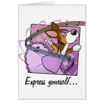 Ballerina Corgi cards by MenagerieMayhem Ballerina Corgi cards
