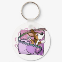 Ballerina Corgi keychains