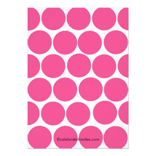 Ballerina Dance Birthday Invitation