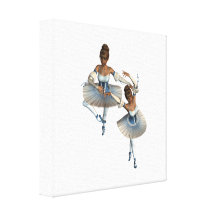 Ballerina Dancers Canvas Prints