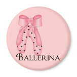 Ballerina Dotted Slippers Magnet
