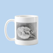 Ballerina Dying Swan Mug mugs