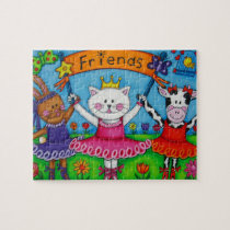 Ballerina Friends Puzzle by Lisa Lorenz