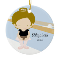 Ballerina Girl Ballet Dance Christmas Ornament