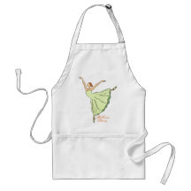 Ballerina Grace en Pointe Apron