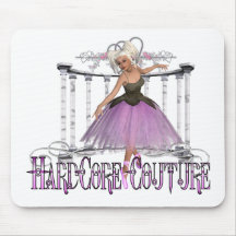 Ballerina - Hardcore Couture Mouse Pad