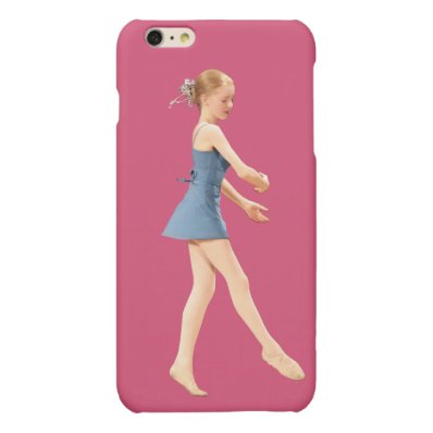Ballerina in Pretty Pose Customizable Matte iPhone 6 Plus Case