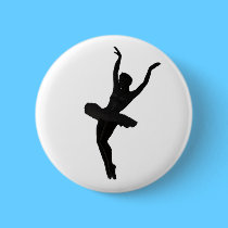 Ballerina in Silhouette buttons