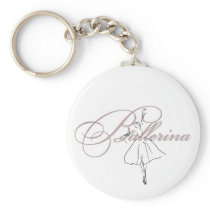 Ballerina Keychain