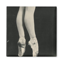 BALLERINA LEGS magnet by amazingvintage BALLERINA LEGS magnet