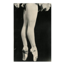 BALLERINA LEGS POSTER posters