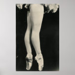 BALLERINA LEGS POSTER