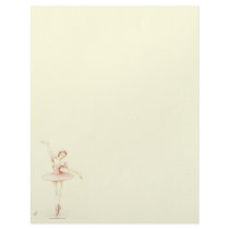 Ballerina Custom Letterhead