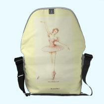 Ballerina messenger bags