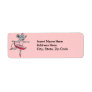 Ballerina Mouse Return Address Label