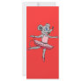 Ballerina Mouse Custom Rack Cards