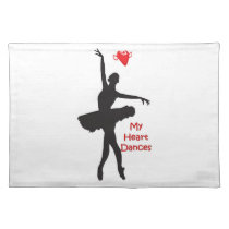 'BALLERINA PLACEMAT"