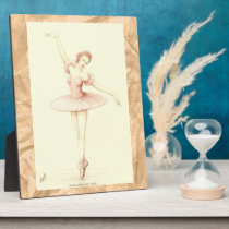 Ballerina plaques