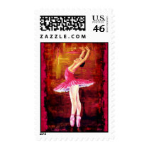 Ballerina Stamp