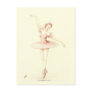 Ballerina Postcard