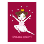 Ballerina Princess Cherry™ Invitation