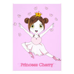 Ballerina Princess Cherry™ Invitation