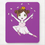 Ballerina Princess Cherry™ Mousepad