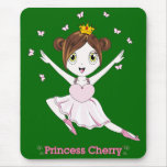 Ballerina Princess Cherry™ Mousepad