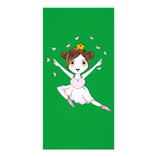 Ballerina Princess Cherry™ Photo Card