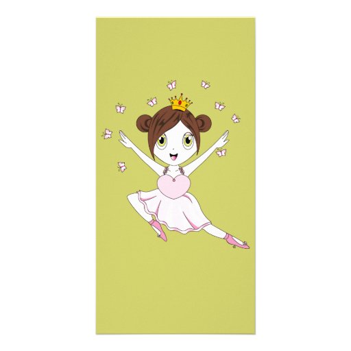 Ballerina Princess Cherry™ Photo Card